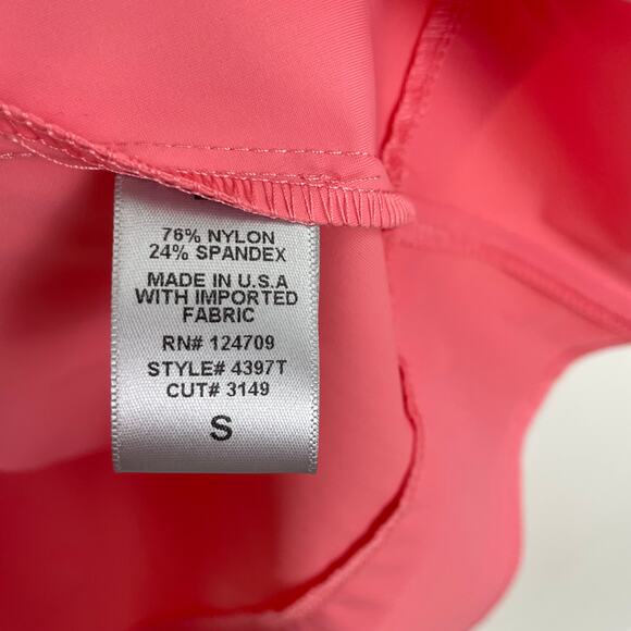 NWT IC Collection Long Sleeve Top Coral Small - Picture 4 of 5